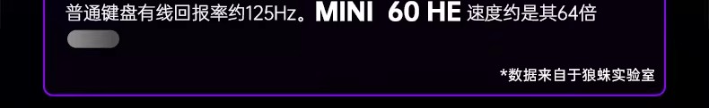 狼蛛MINI 60HE